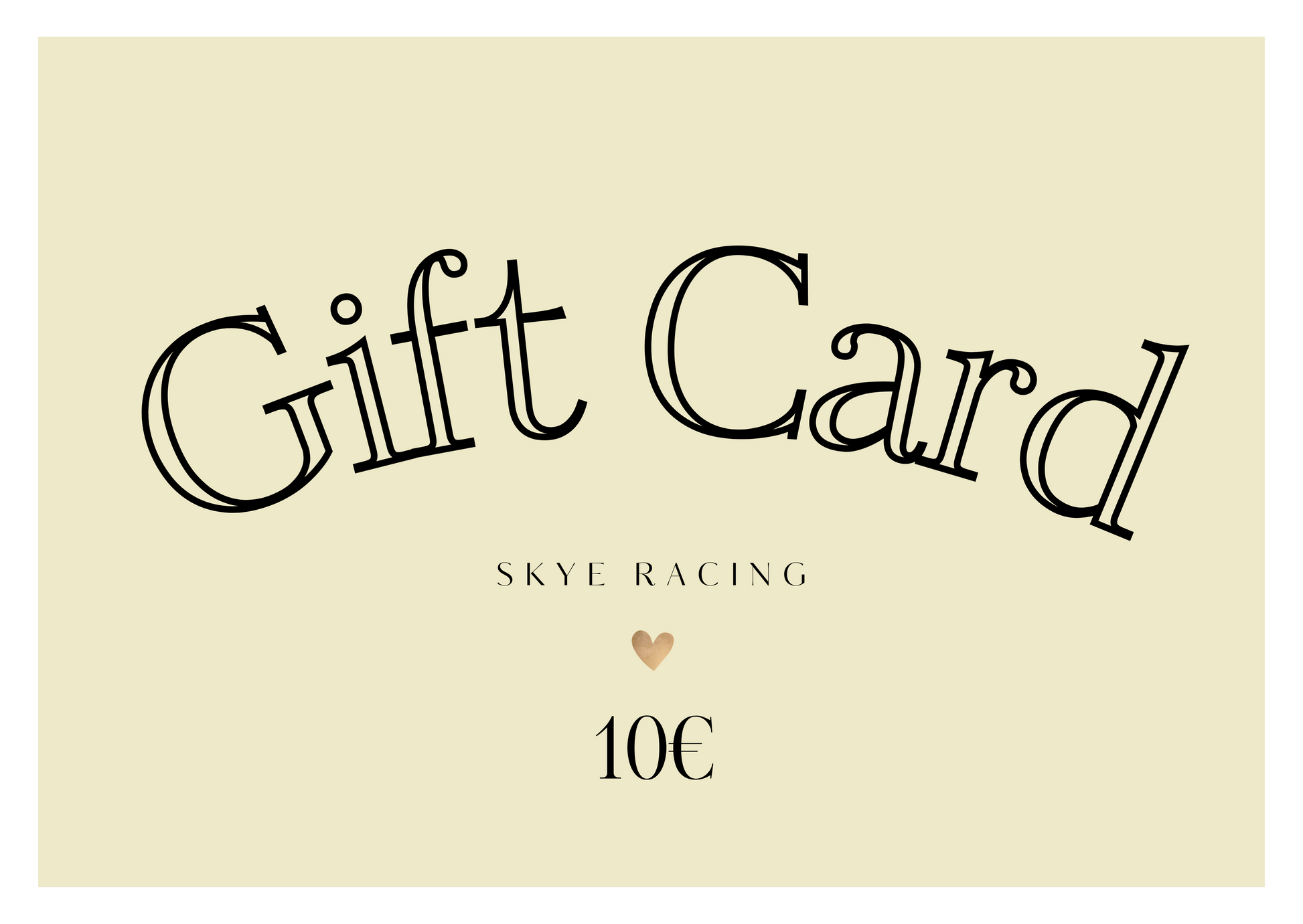 Gutschein für Skye Racing Skye Racing