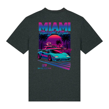 Kurzärmeliges T-Shirt | Grand Départ | Miami Midnight