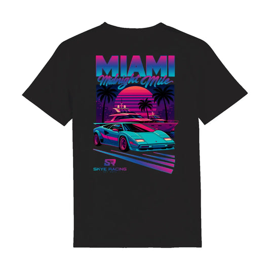 Kurzärmeliges T-Shirt | Grand Départ | Miami Midnight