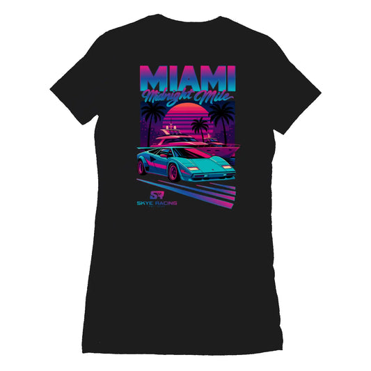 Kurzärmeliges T-Shirt | Grand Départ | Miami Midnight | Damen